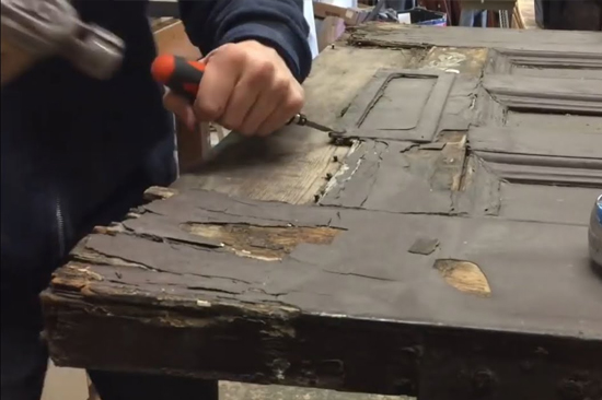 Silver Lakes-wooden-door-repair