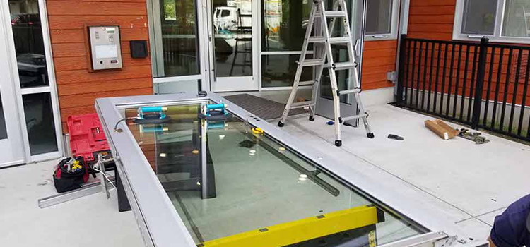storefront door glass replacement Silver Lakes